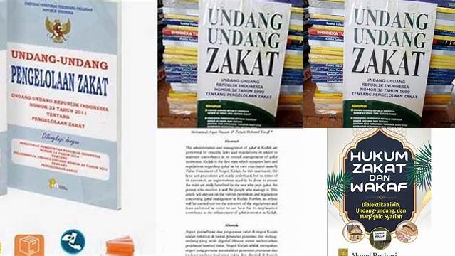 Undang-Undang Zakat: Panduan Lengkap Pengelolaan Zakat yang Efektif