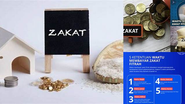 Waktu Membayar Zakat