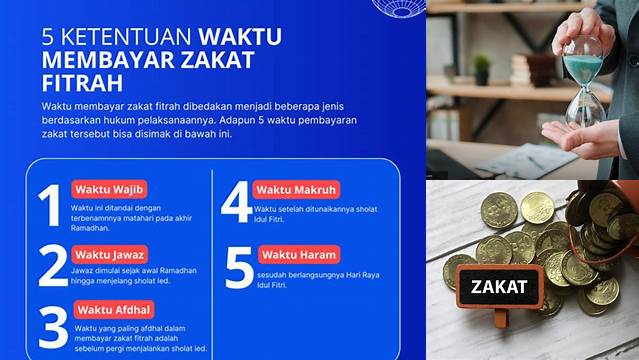 Panduan Waktu Membayar Zakat Fitrah yang Tepat