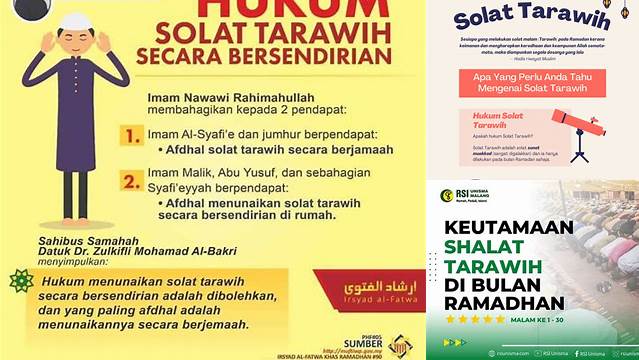 Waktu Salat Tarawih: Kapan Waktu Tepatnya?