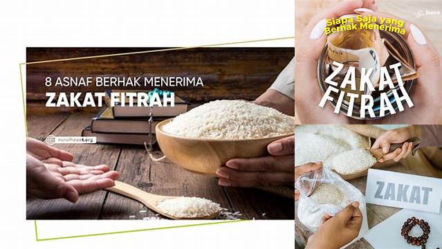 Panduan Lengkap tentang Penerima Zakat Fitrah yang Berhak