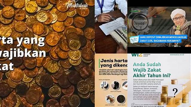 Panduan Lengkap: Zakat Diwajibkan Pada Tahun