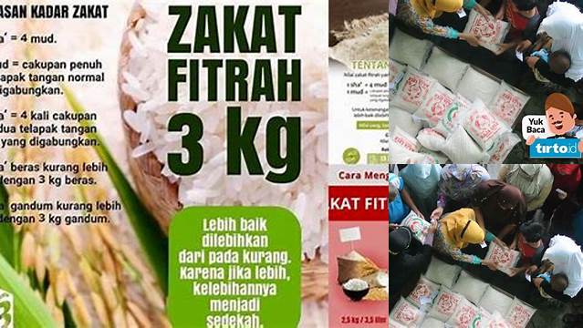 Zakat Fitrah Berapa Kg per Orang? Panduan Lengkap Menunaikan Zakat Fitrah!