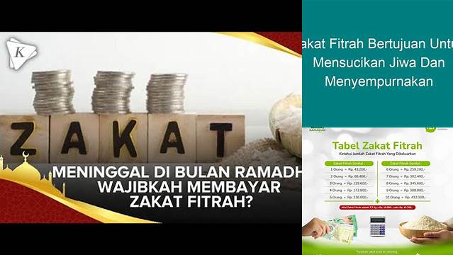 Cara Mensucikan Diri dengan Zakat Fitrah