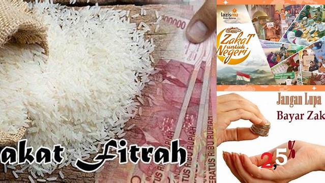 Zakat Fitrah Dibayarkan Pada Bulan