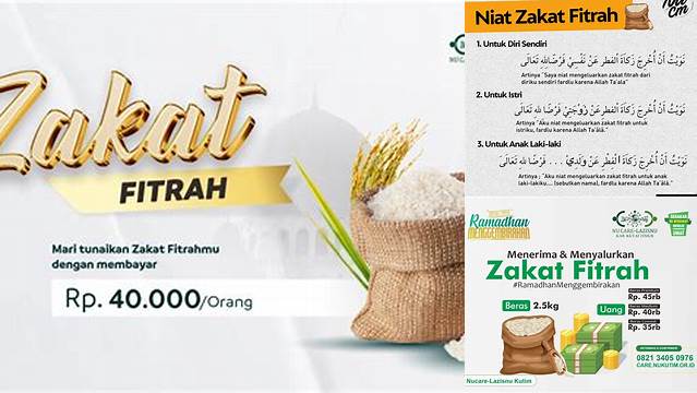 Zakat Fitrah Nu