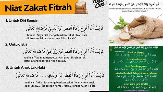 Cara Mudah Tunaikan Zakat Fitrah untuk Diri Sendiri