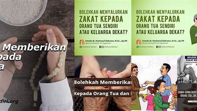 Panduan Zakat Kepada Orang Tua: Kewajiban dan Manfaatnya