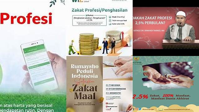 Cara Mudah Bayar Zakat Profesi Rumaysho