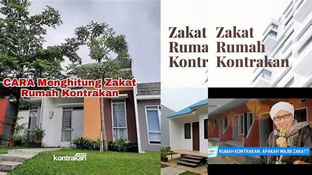 Panduan Lengkap: Zakat Rumah Kontrakan untuk Umat Muslim