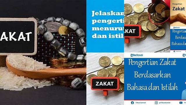 Cara Mudah Pahami Zakat Secara Istilah