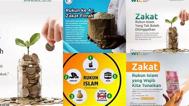 Pentingnya Zakat: Rukun Islam yang Berperan Penting